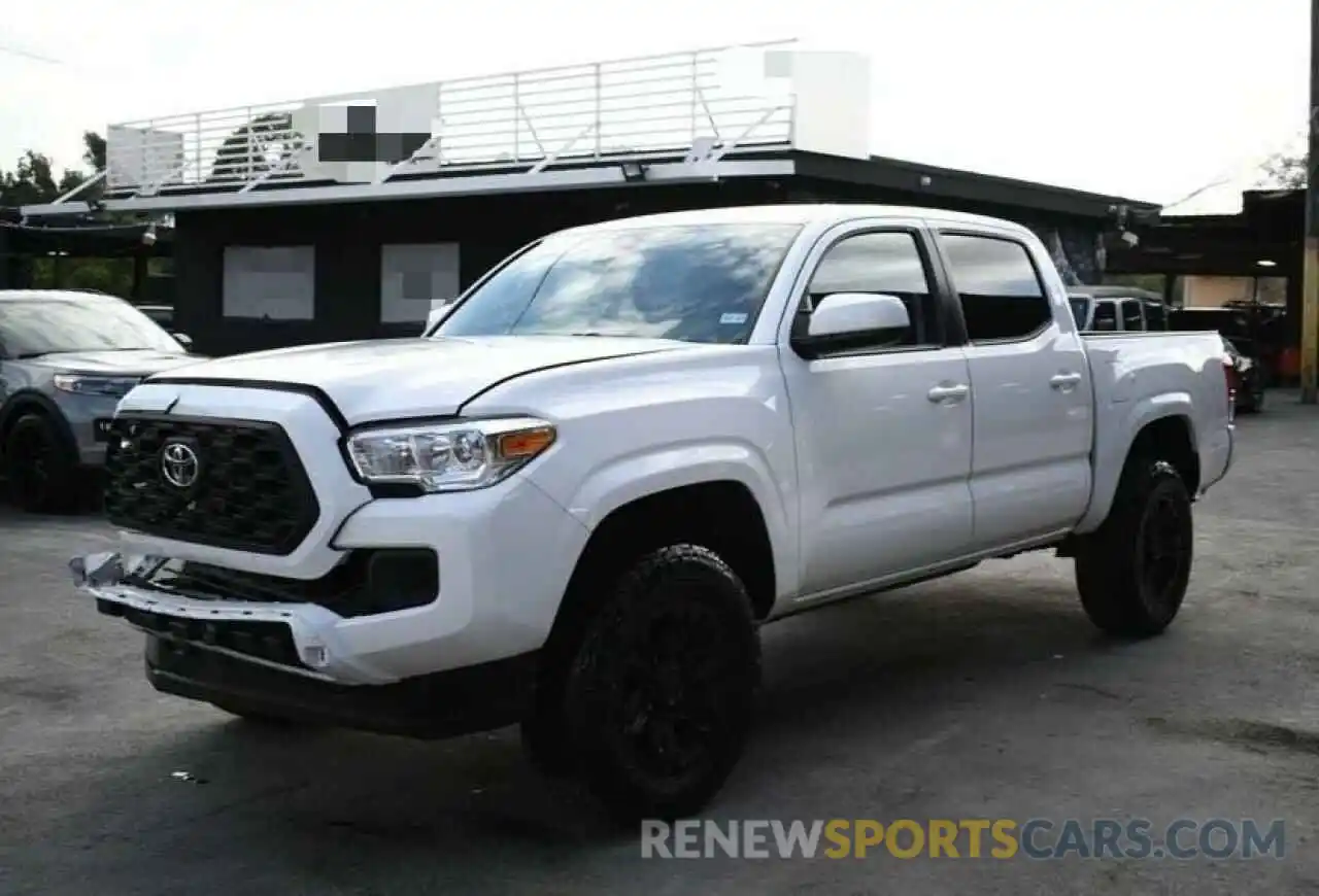 2 Photograph of a damaged car 5TFAX5GN2LX177515 TOYOTA TACOMA 2020