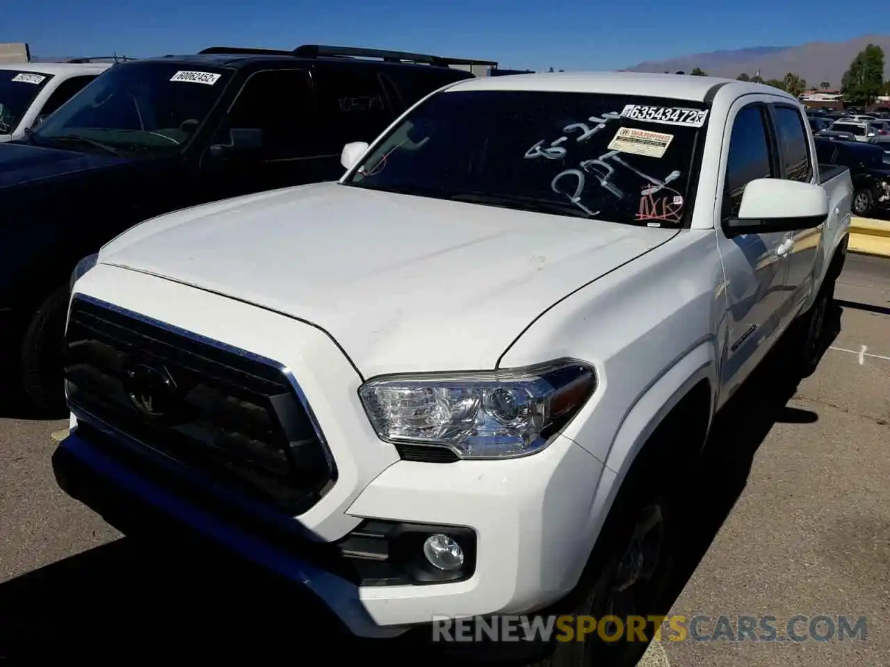 2 Photograph of a damaged car 5TFAX5GN2LX180978 TOYOTA TACOMA 2020