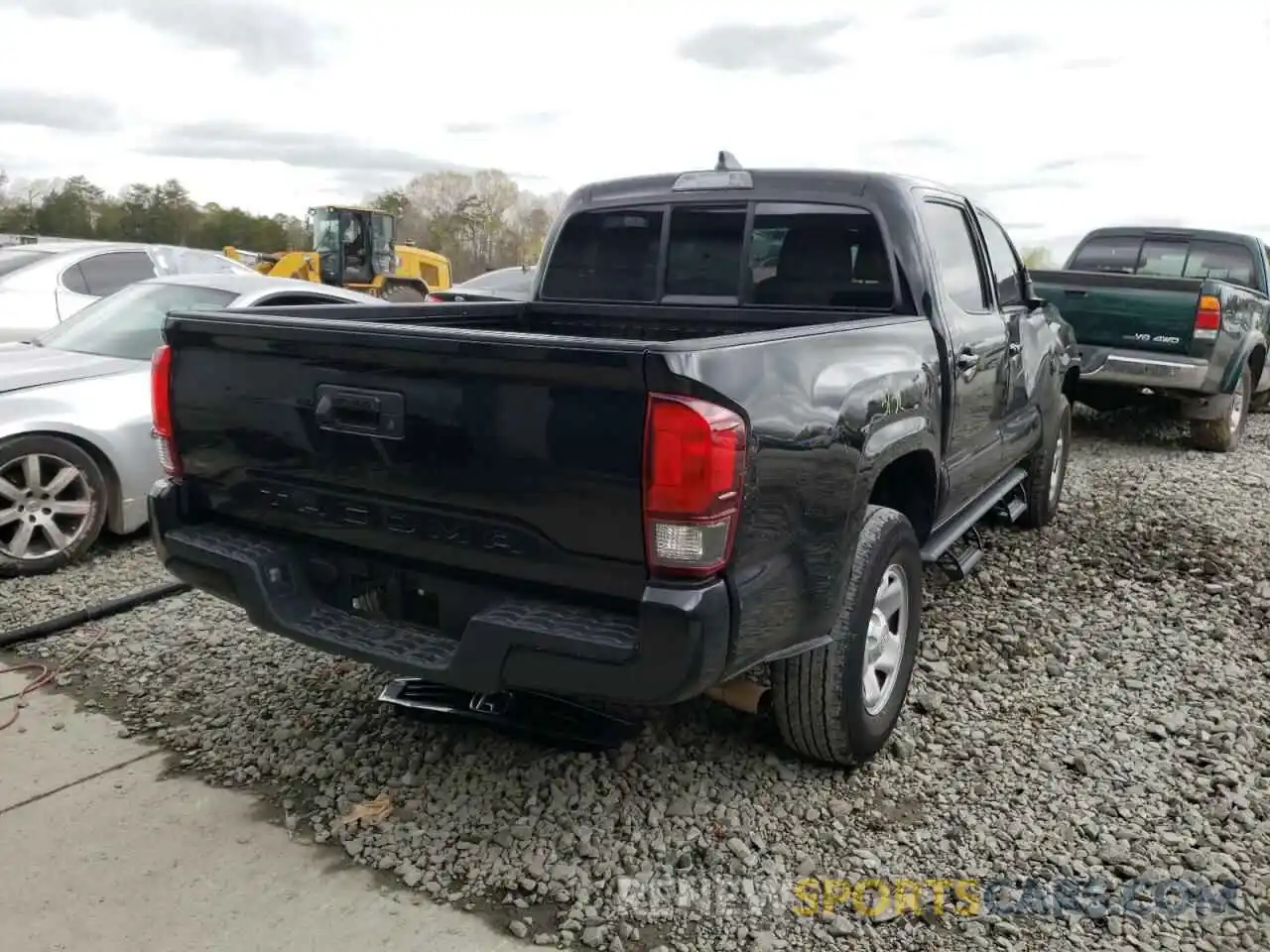 4 Photograph of a damaged car 5TFAX5GN2LX181273 TOYOTA TACOMA 2020