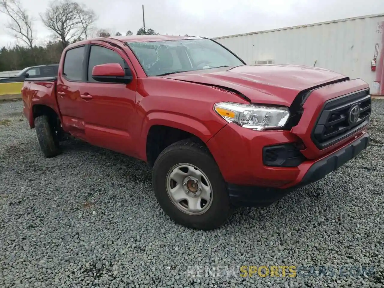 1 Photograph of a damaged car 5TFAX5GN2LX181595 TOYOTA TACOMA 2020