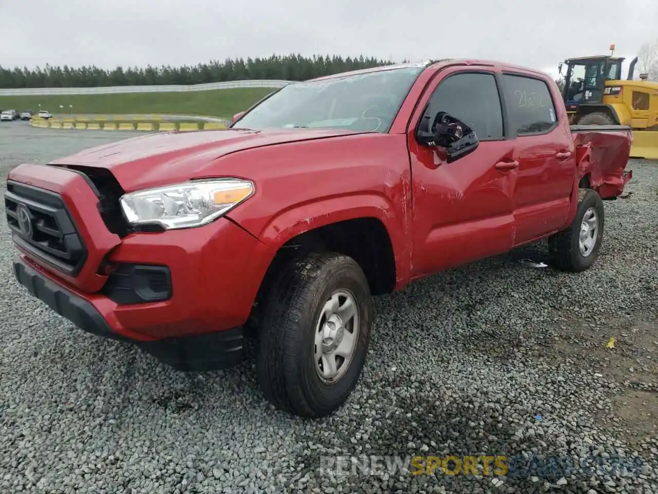 2 Photograph of a damaged car 5TFAX5GN2LX181595 TOYOTA TACOMA 2020