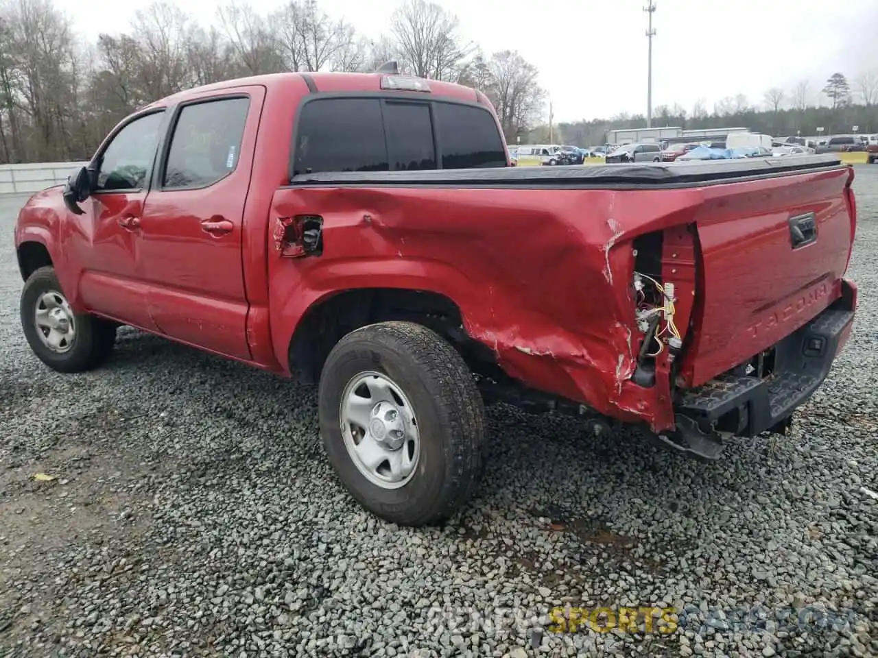 3 Photograph of a damaged car 5TFAX5GN2LX181595 TOYOTA TACOMA 2020