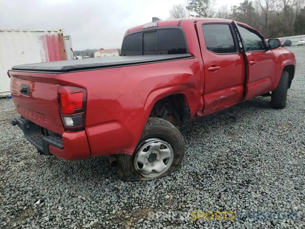 4 Photograph of a damaged car 5TFAX5GN2LX181595 TOYOTA TACOMA 2020