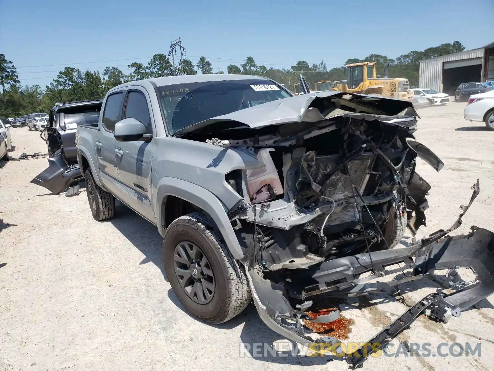 1 Photograph of a damaged car 5TFAX5GN2LX184108 TOYOTA TACOMA 2020