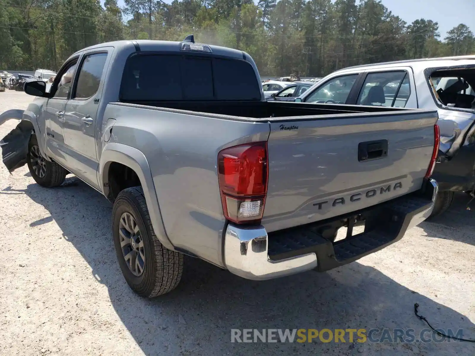 3 Photograph of a damaged car 5TFAX5GN2LX184108 TOYOTA TACOMA 2020