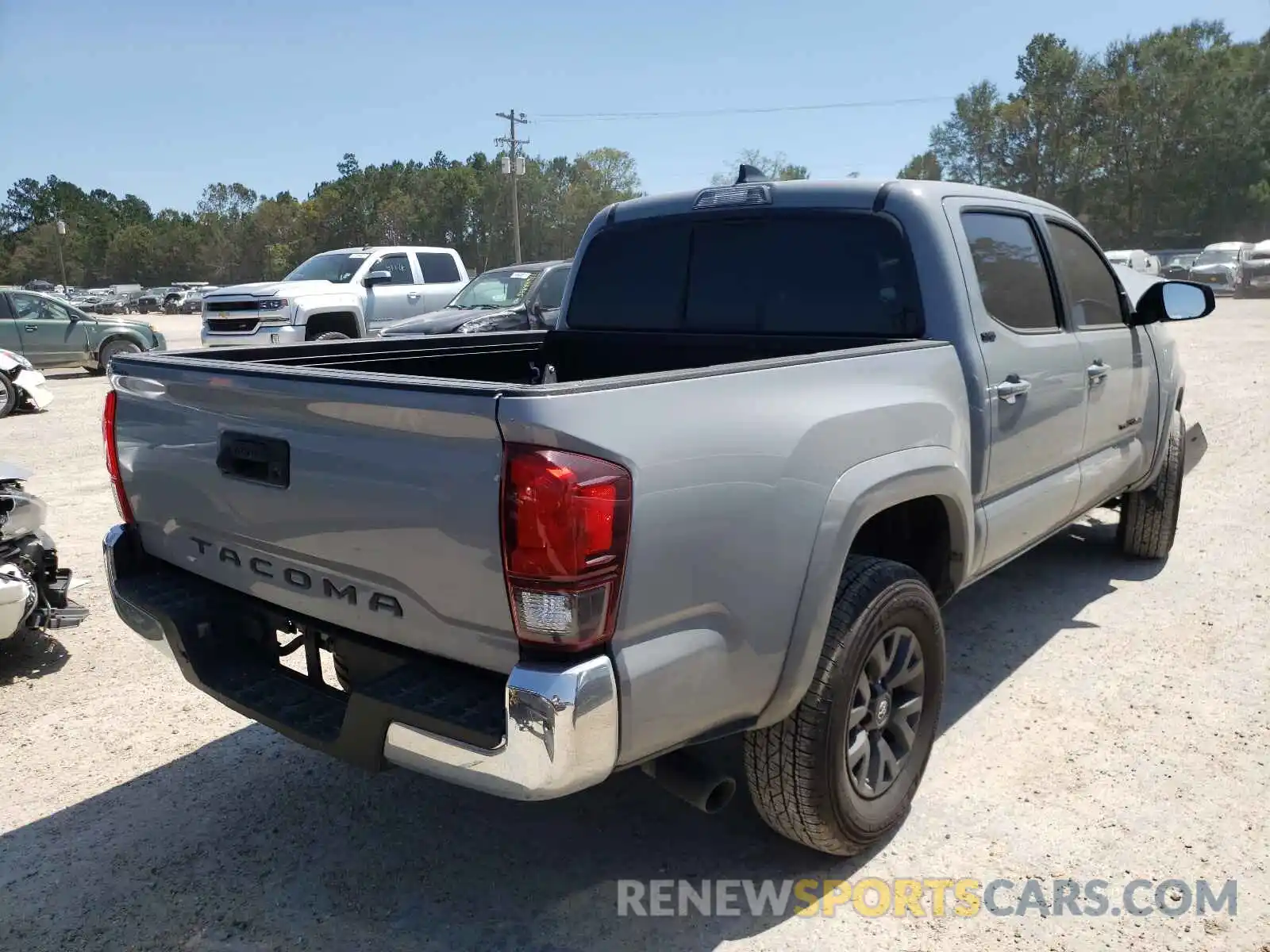 4 Photograph of a damaged car 5TFAX5GN2LX184108 TOYOTA TACOMA 2020