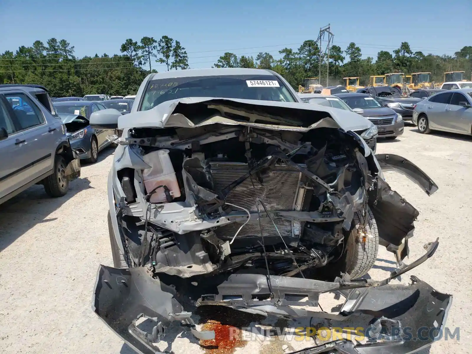 9 Photograph of a damaged car 5TFAX5GN2LX184108 TOYOTA TACOMA 2020