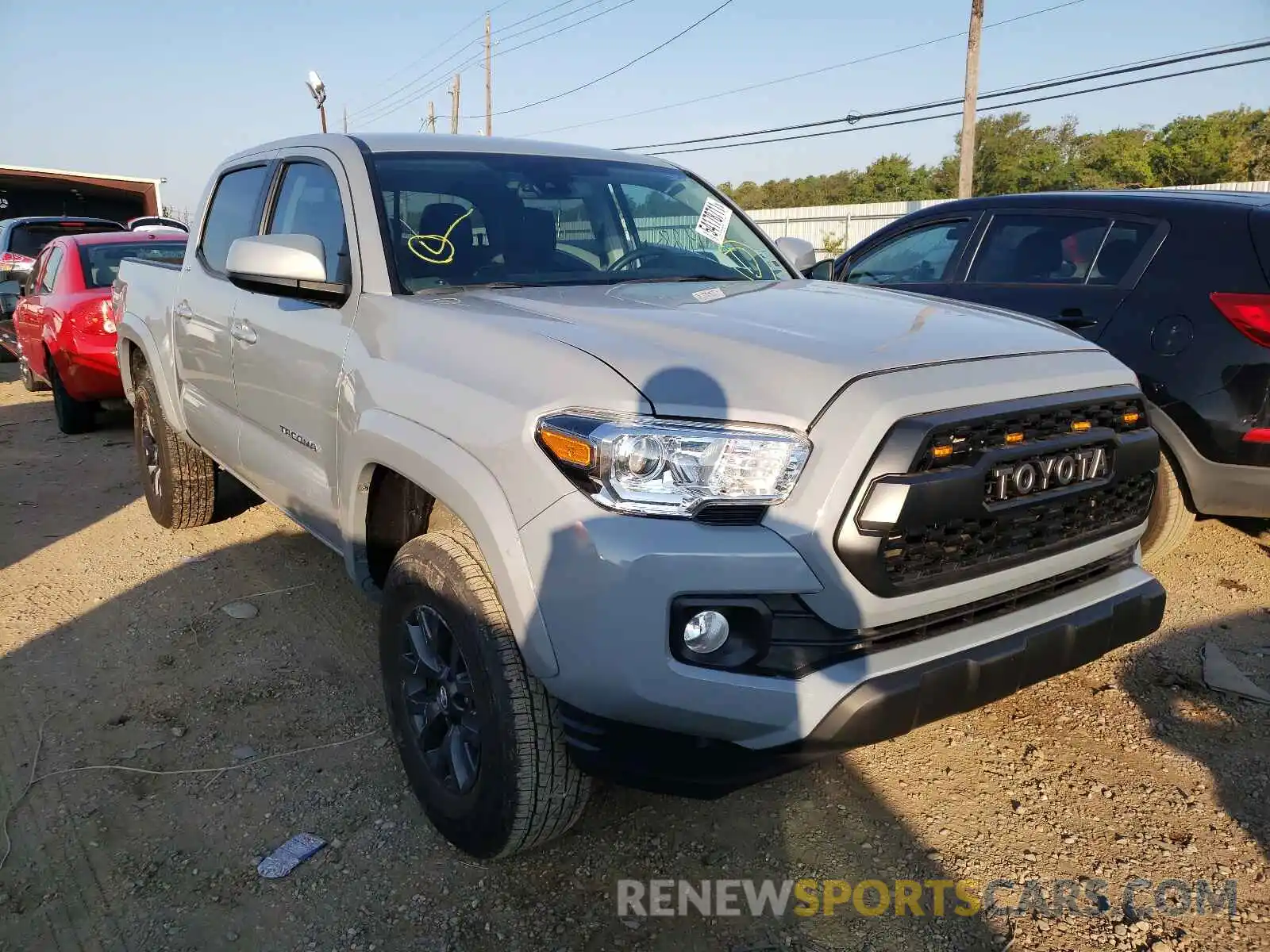 1 Photograph of a damaged car 5TFAX5GN2LX184853 TOYOTA TACOMA 2020