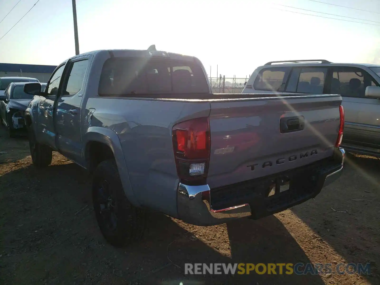 3 Photograph of a damaged car 5TFAX5GN2LX184853 TOYOTA TACOMA 2020