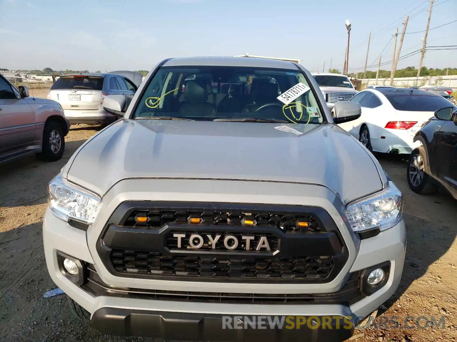 9 Photograph of a damaged car 5TFAX5GN2LX184853 TOYOTA TACOMA 2020