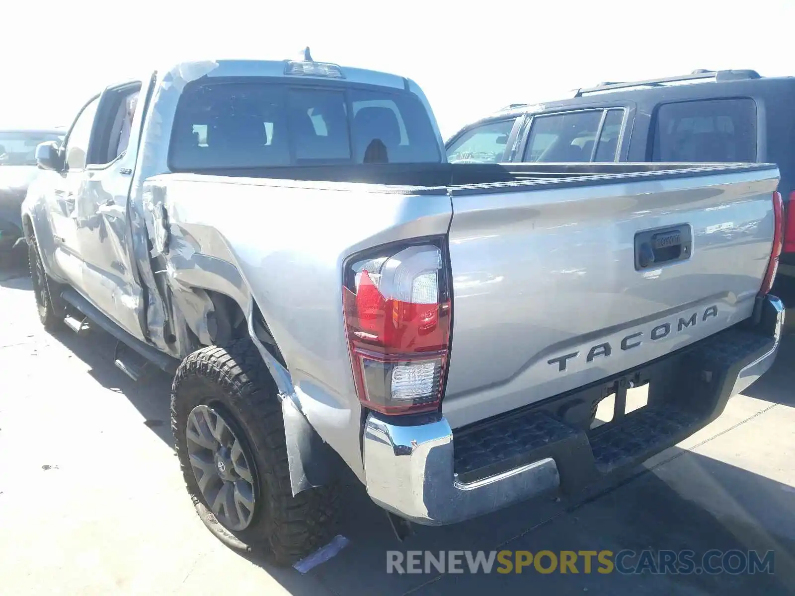 3 Photograph of a damaged car 5TFAX5GN2LX185596 TOYOTA TACOMA 2020