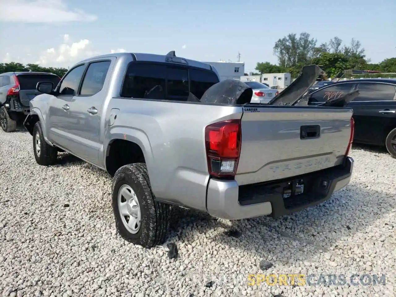 3 Photograph of a damaged car 5TFAX5GN2LX185811 TOYOTA TACOMA 2020