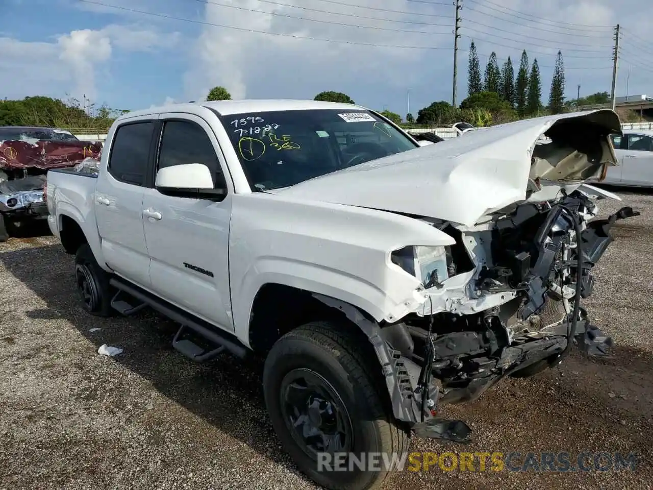 1 Фотография поврежденного автомобиля 5TFAX5GN2LX187395 TOYOTA TACOMA 2020