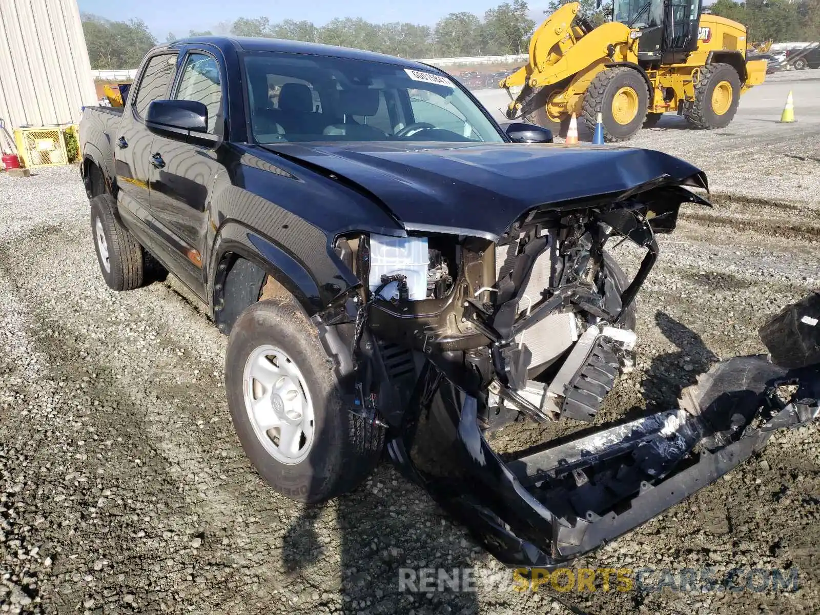 1 Photograph of a damaged car 5TFAX5GN3LX165504 TOYOTA TACOMA 2020