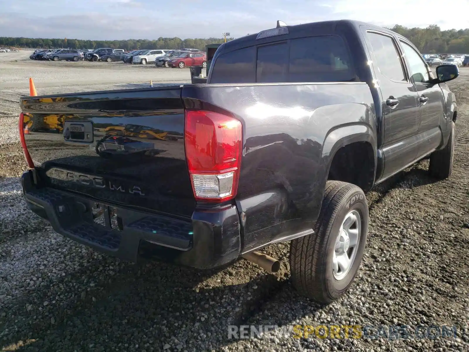 4 Photograph of a damaged car 5TFAX5GN3LX165504 TOYOTA TACOMA 2020