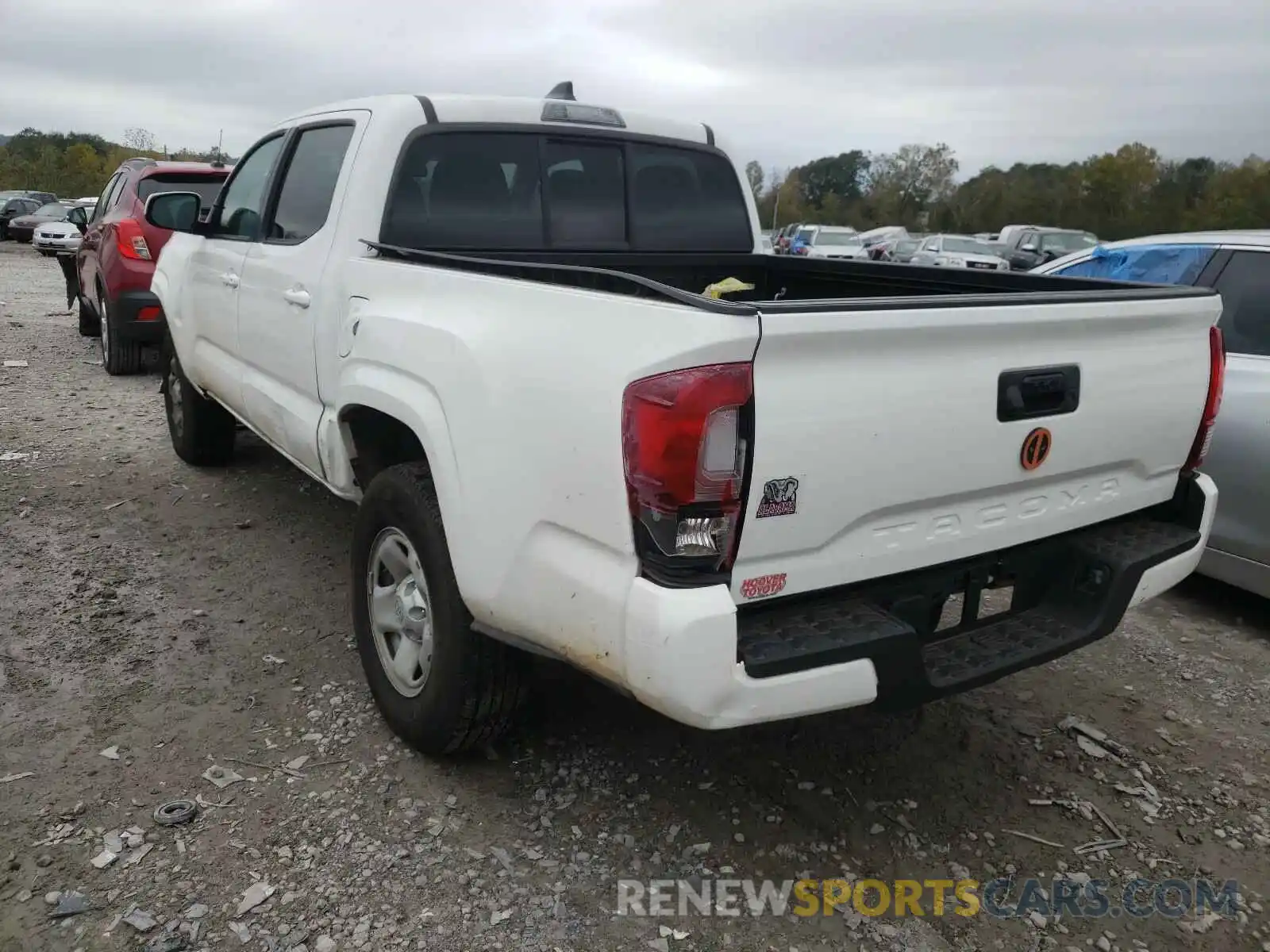 3 Photograph of a damaged car 5TFAX5GN3LX166006 TOYOTA TACOMA 2020