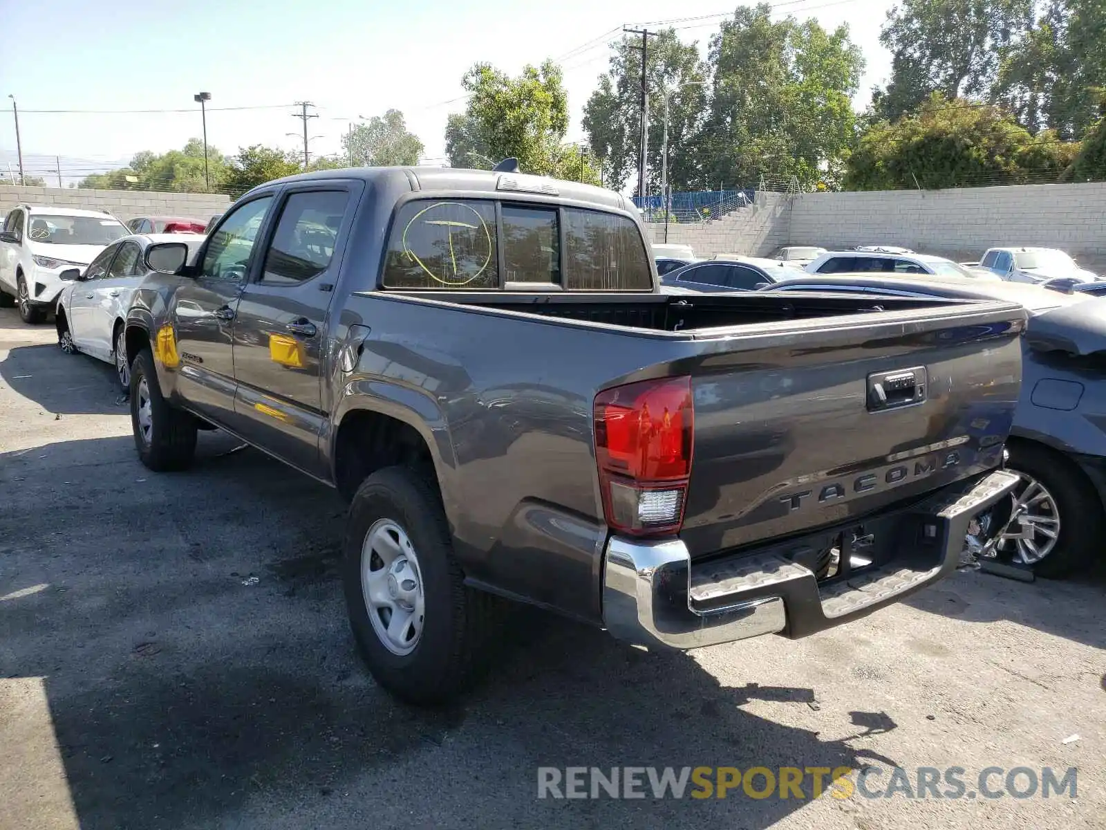 3 Photograph of a damaged car 5TFAX5GN3LX168421 TOYOTA TACOMA 2020