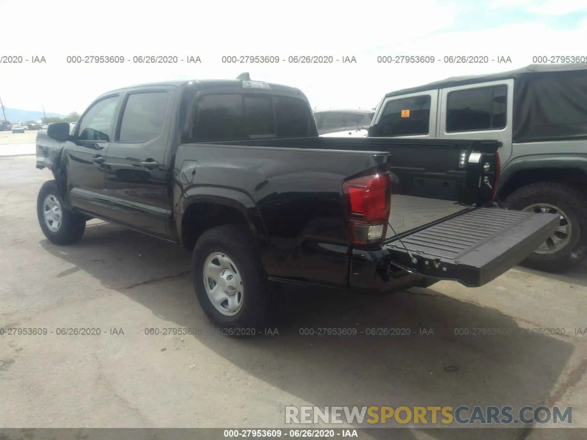 3 Photograph of a damaged car 5TFAX5GN3LX169651 TOYOTA TACOMA 2020