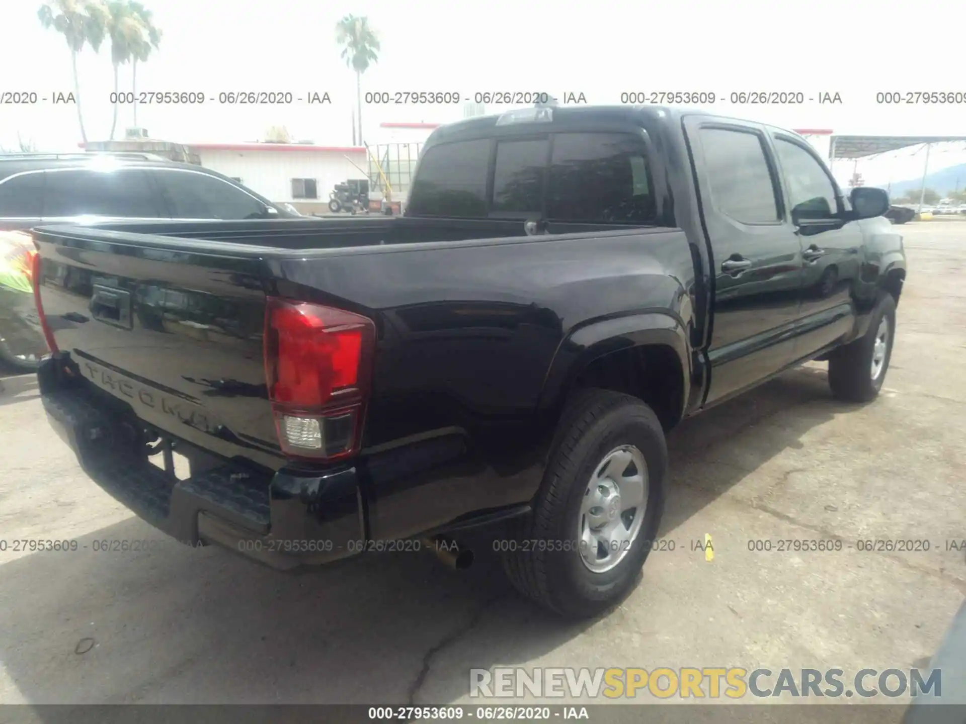 4 Photograph of a damaged car 5TFAX5GN3LX169651 TOYOTA TACOMA 2020