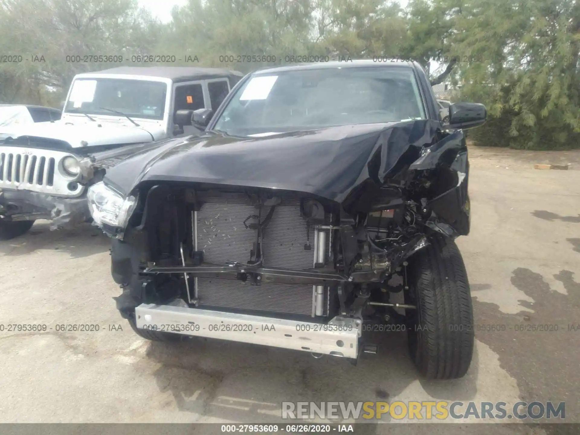 6 Photograph of a damaged car 5TFAX5GN3LX169651 TOYOTA TACOMA 2020