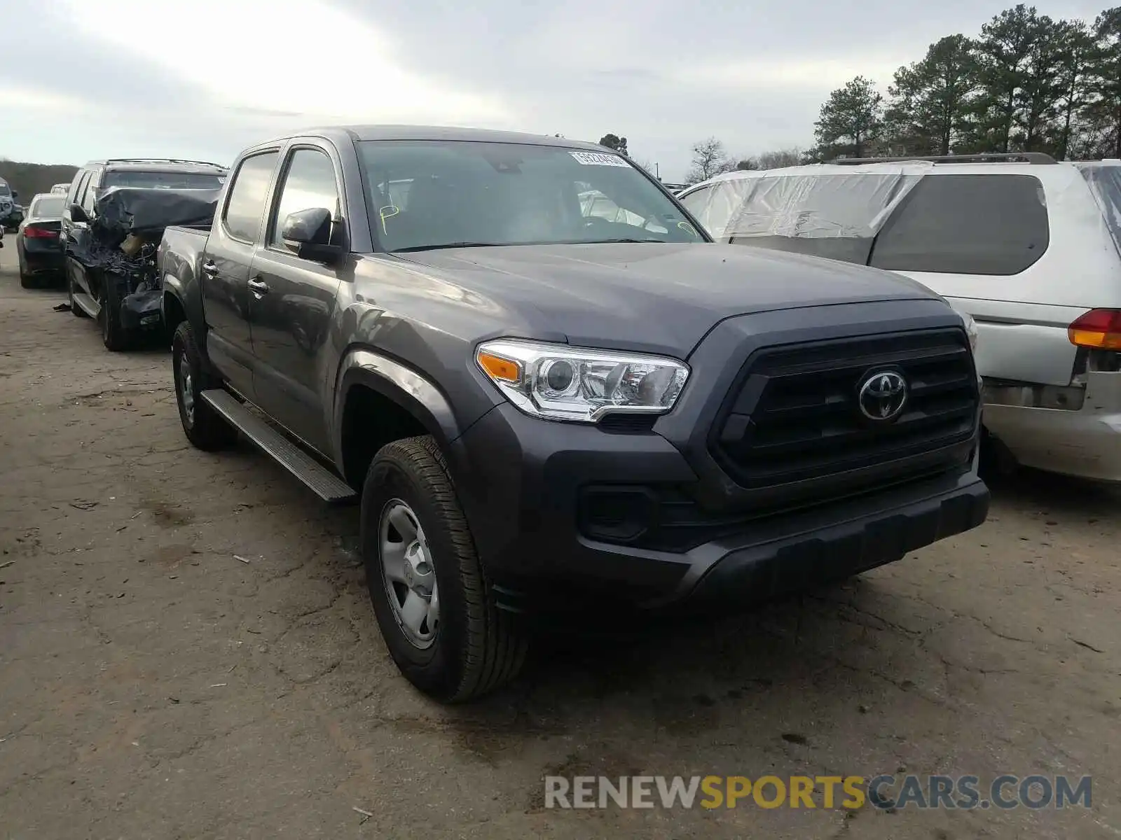 1 Photograph of a damaged car 5TFAX5GN3LX171366 TOYOTA TACOMA 2020