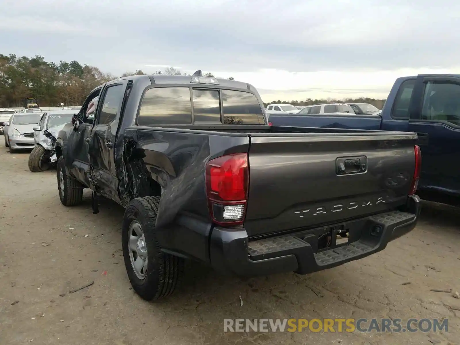 3 Photograph of a damaged car 5TFAX5GN3LX171366 TOYOTA TACOMA 2020