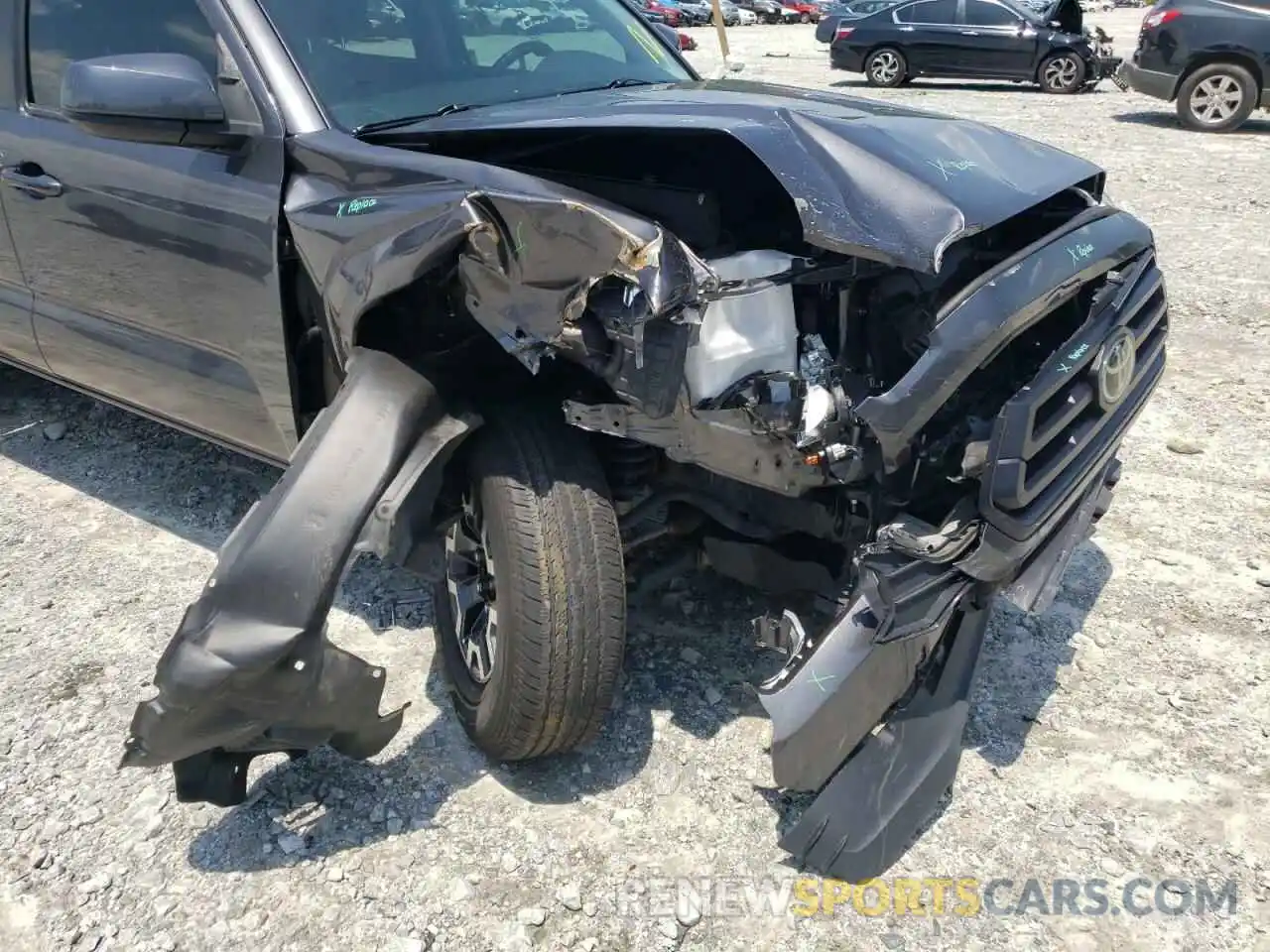 9 Photograph of a damaged car 5TFAX5GN3LX171545 TOYOTA TACOMA 2020