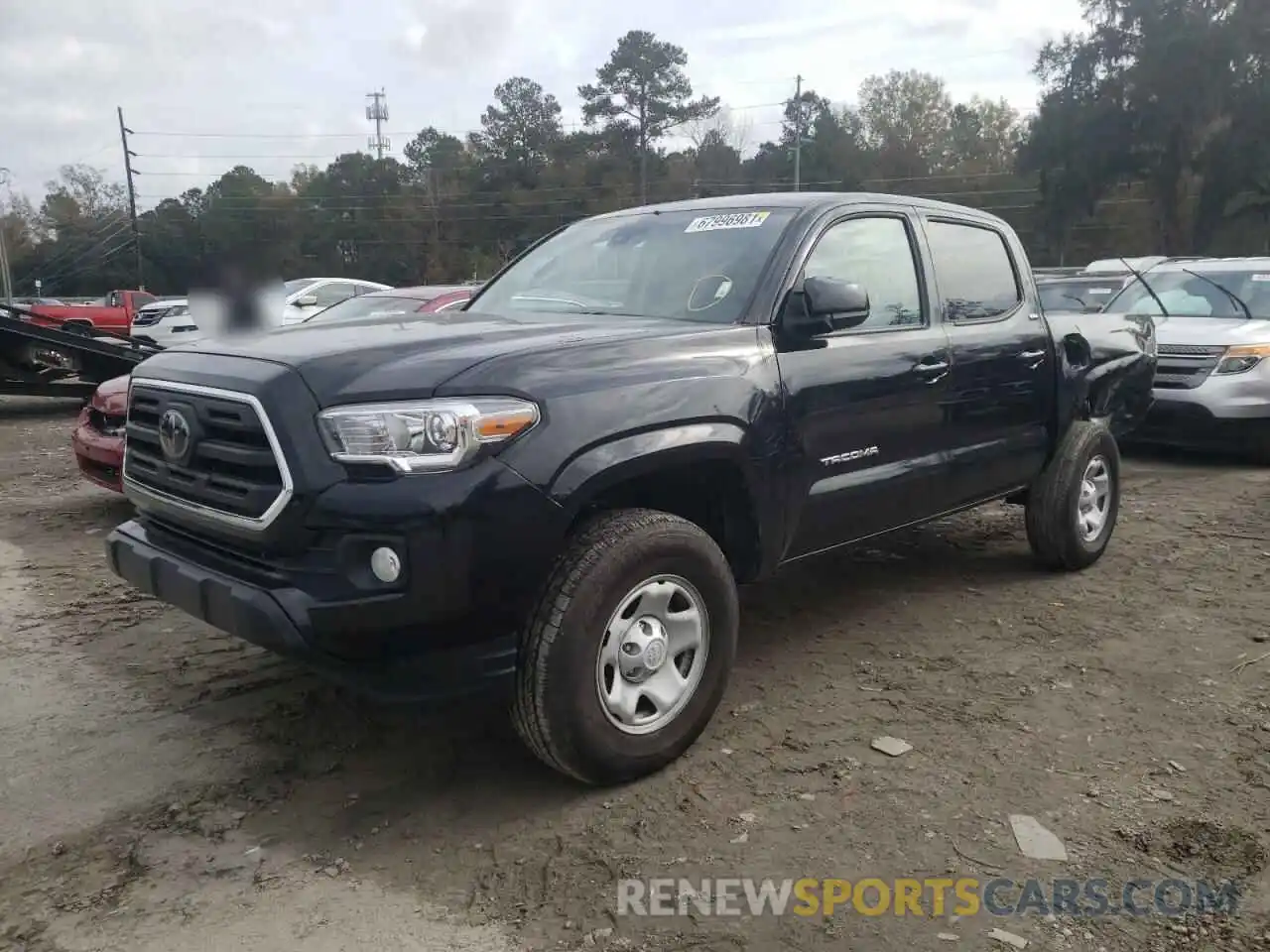 2 Photograph of a damaged car 5TFAX5GN3LX175076 TOYOTA TACOMA 2020