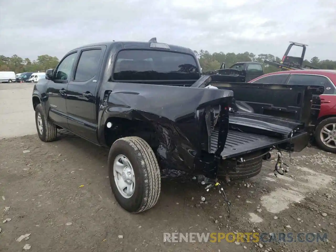 3 Photograph of a damaged car 5TFAX5GN3LX175076 TOYOTA TACOMA 2020