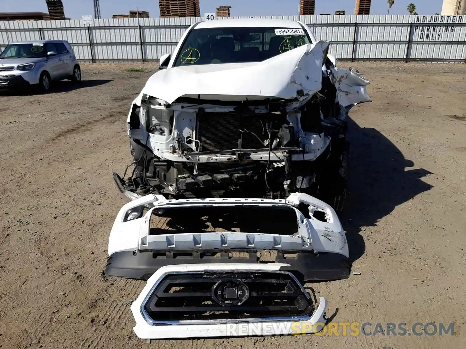 9 Photograph of a damaged car 5TFAX5GN3LX175806 TOYOTA TACOMA 2020