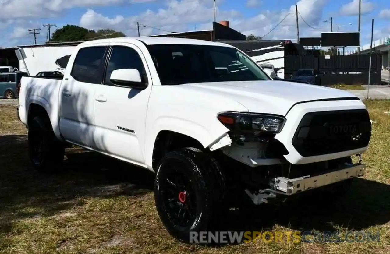 1 Photograph of a damaged car 5TFAX5GN3LX176647 TOYOTA TACOMA 2020