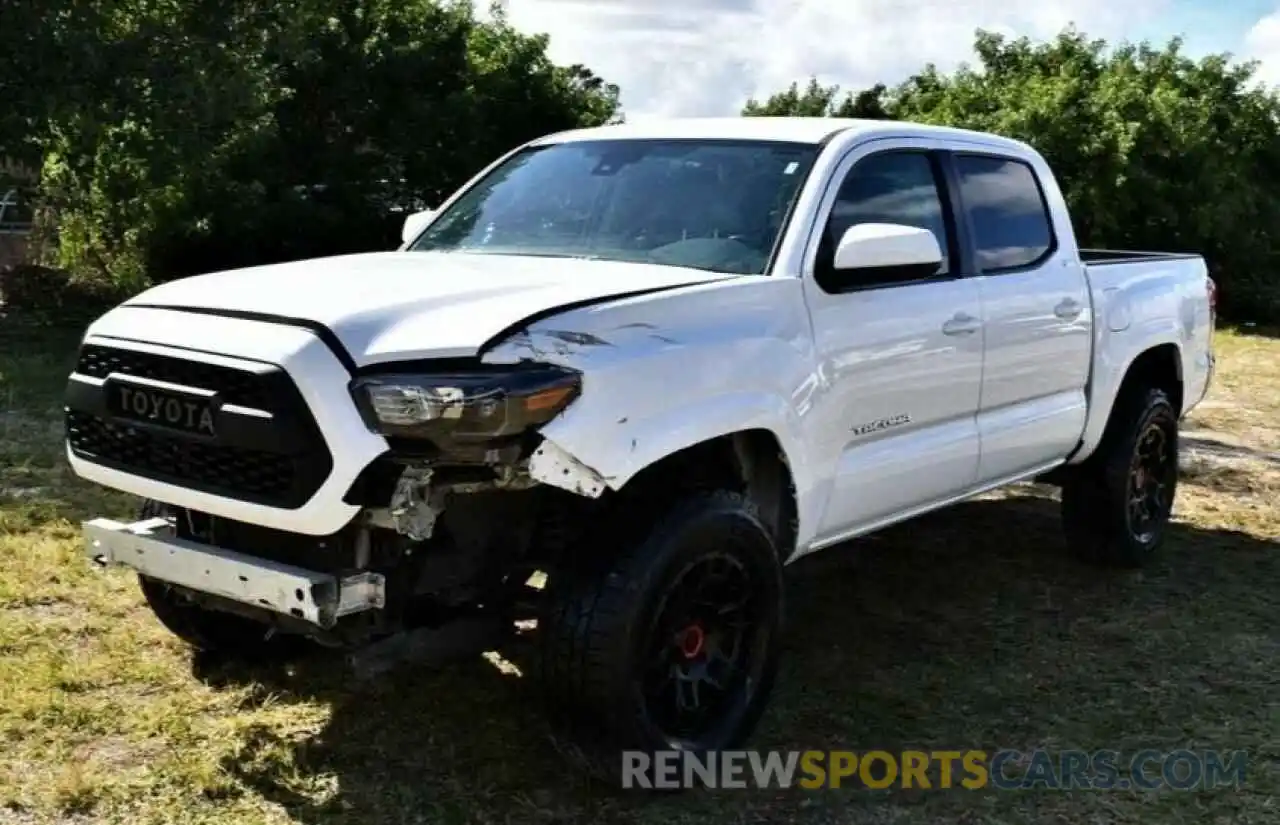 2 Photograph of a damaged car 5TFAX5GN3LX176647 TOYOTA TACOMA 2020