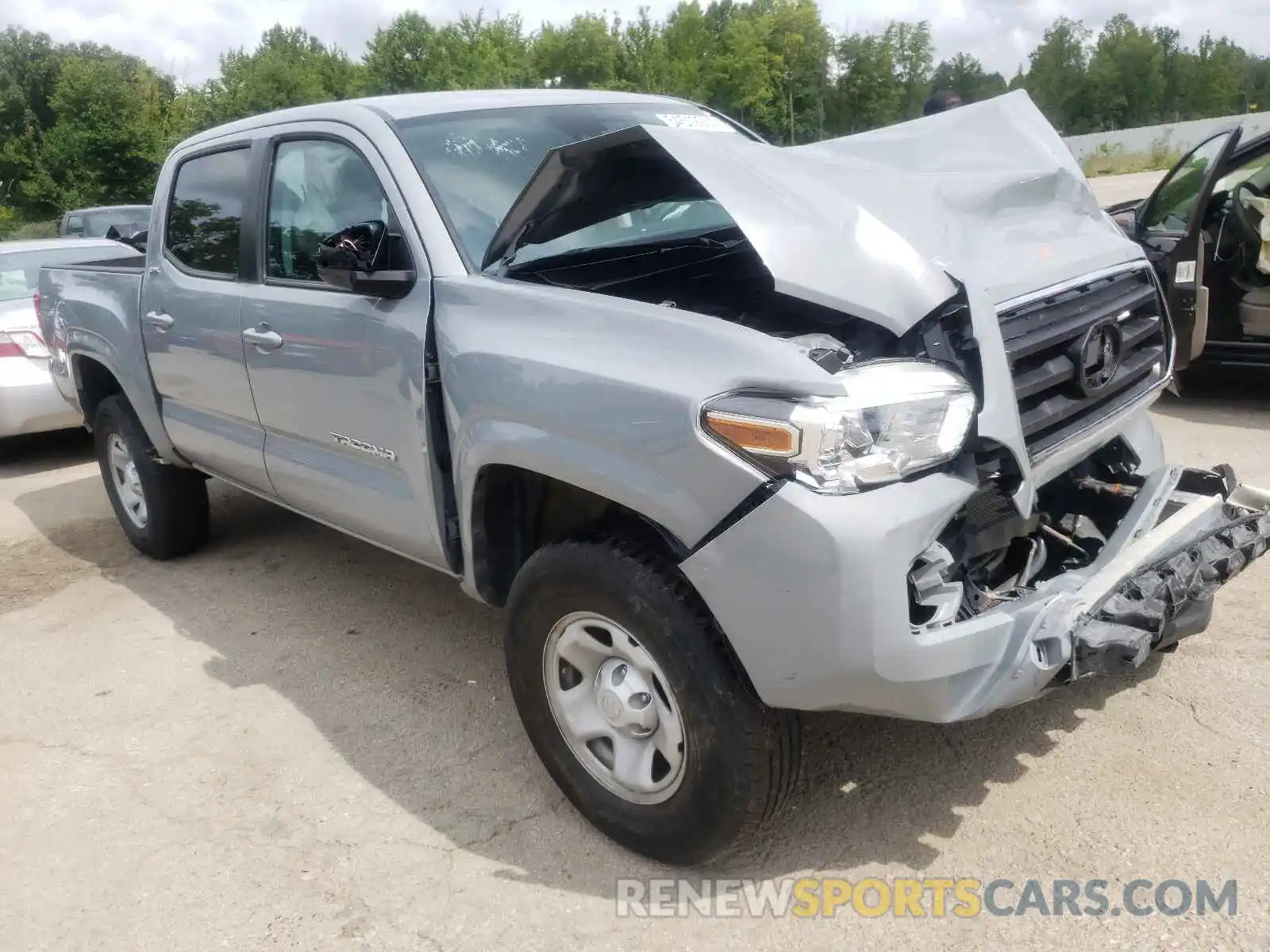 1 Photograph of a damaged car 5TFAX5GN3LX177331 TOYOTA TACOMA 2020