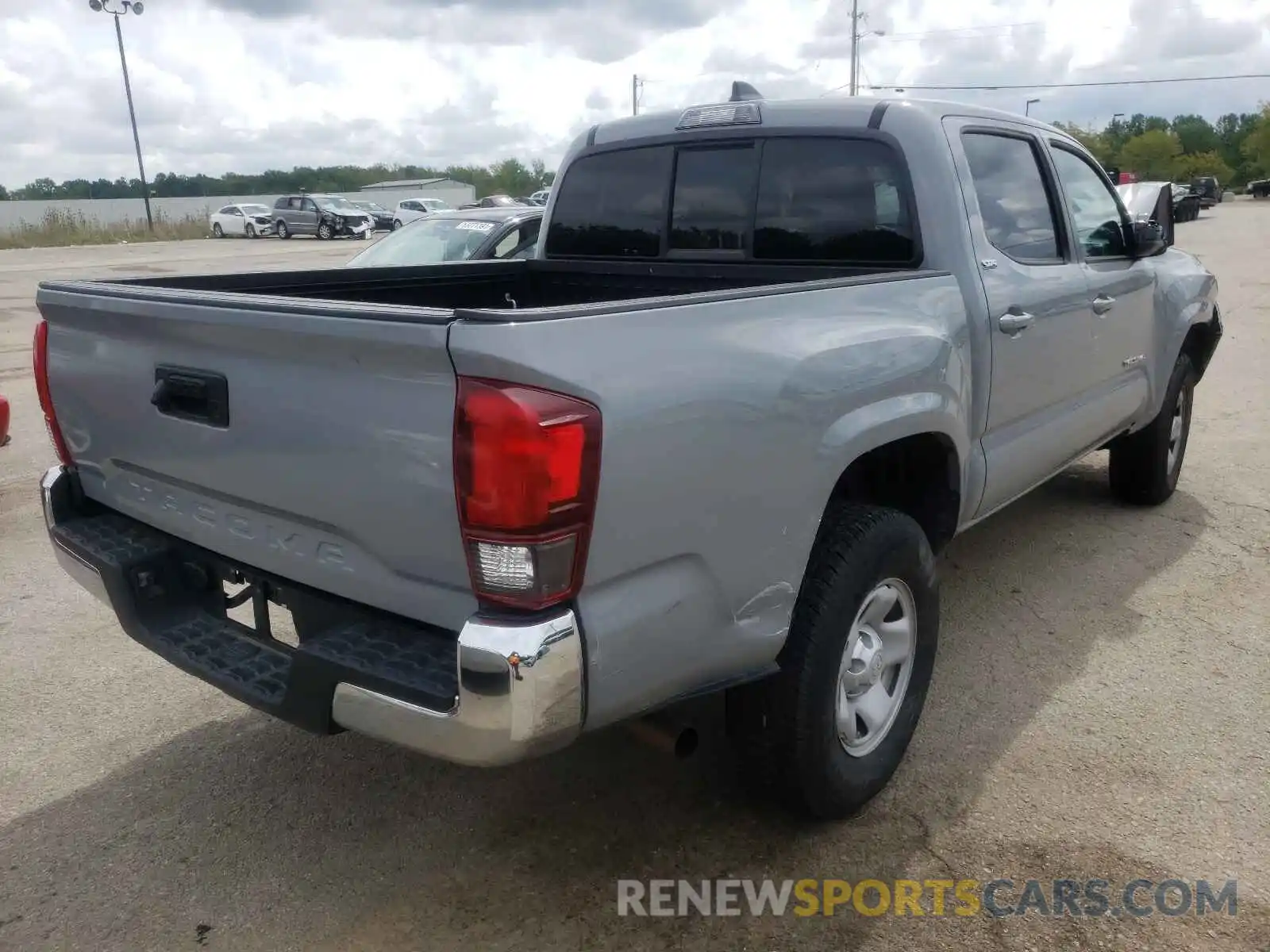 4 Photograph of a damaged car 5TFAX5GN3LX177331 TOYOTA TACOMA 2020