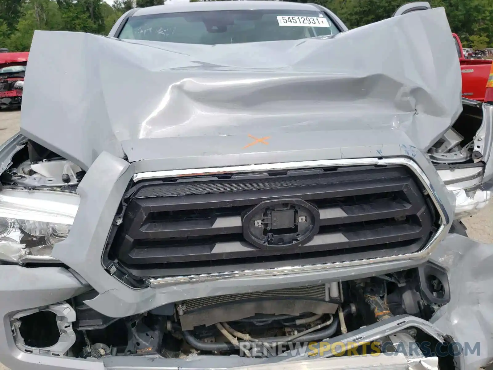 7 Photograph of a damaged car 5TFAX5GN3LX177331 TOYOTA TACOMA 2020