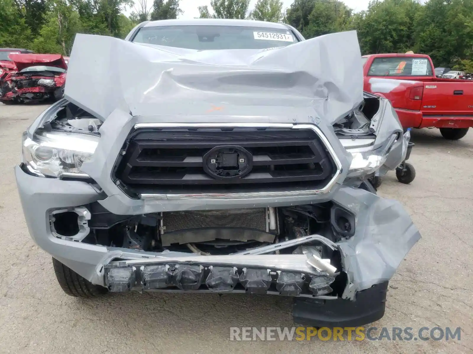 9 Photograph of a damaged car 5TFAX5GN3LX177331 TOYOTA TACOMA 2020