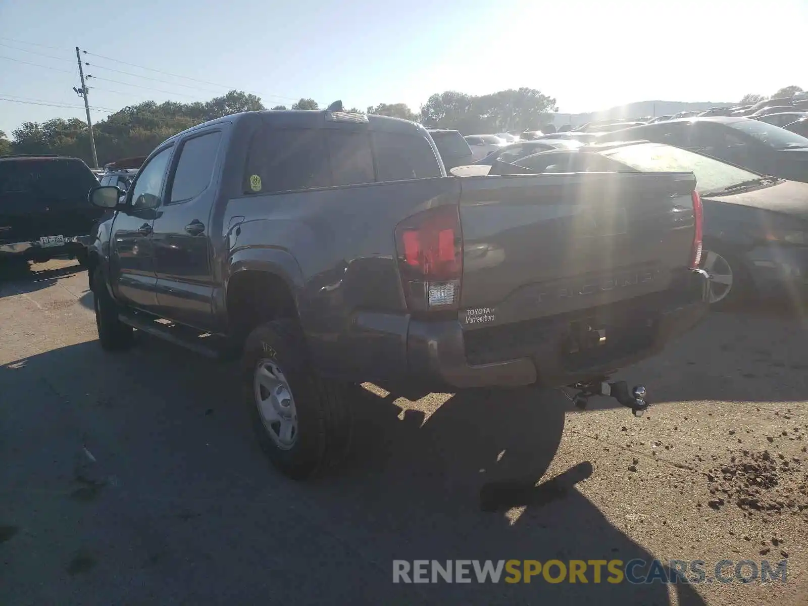 3 Photograph of a damaged car 5TFAX5GN3LX178687 TOYOTA TACOMA 2020