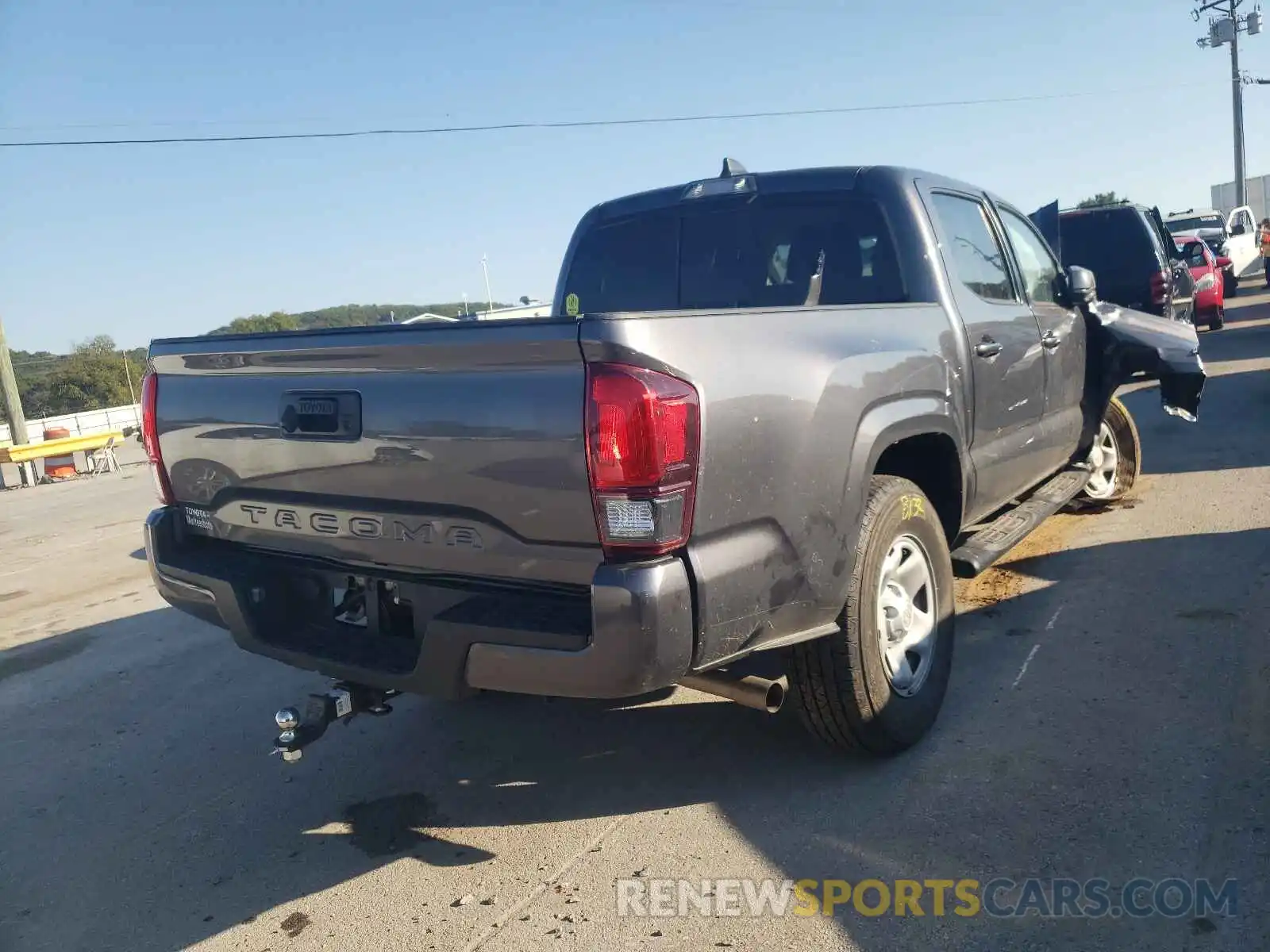 4 Photograph of a damaged car 5TFAX5GN3LX178687 TOYOTA TACOMA 2020