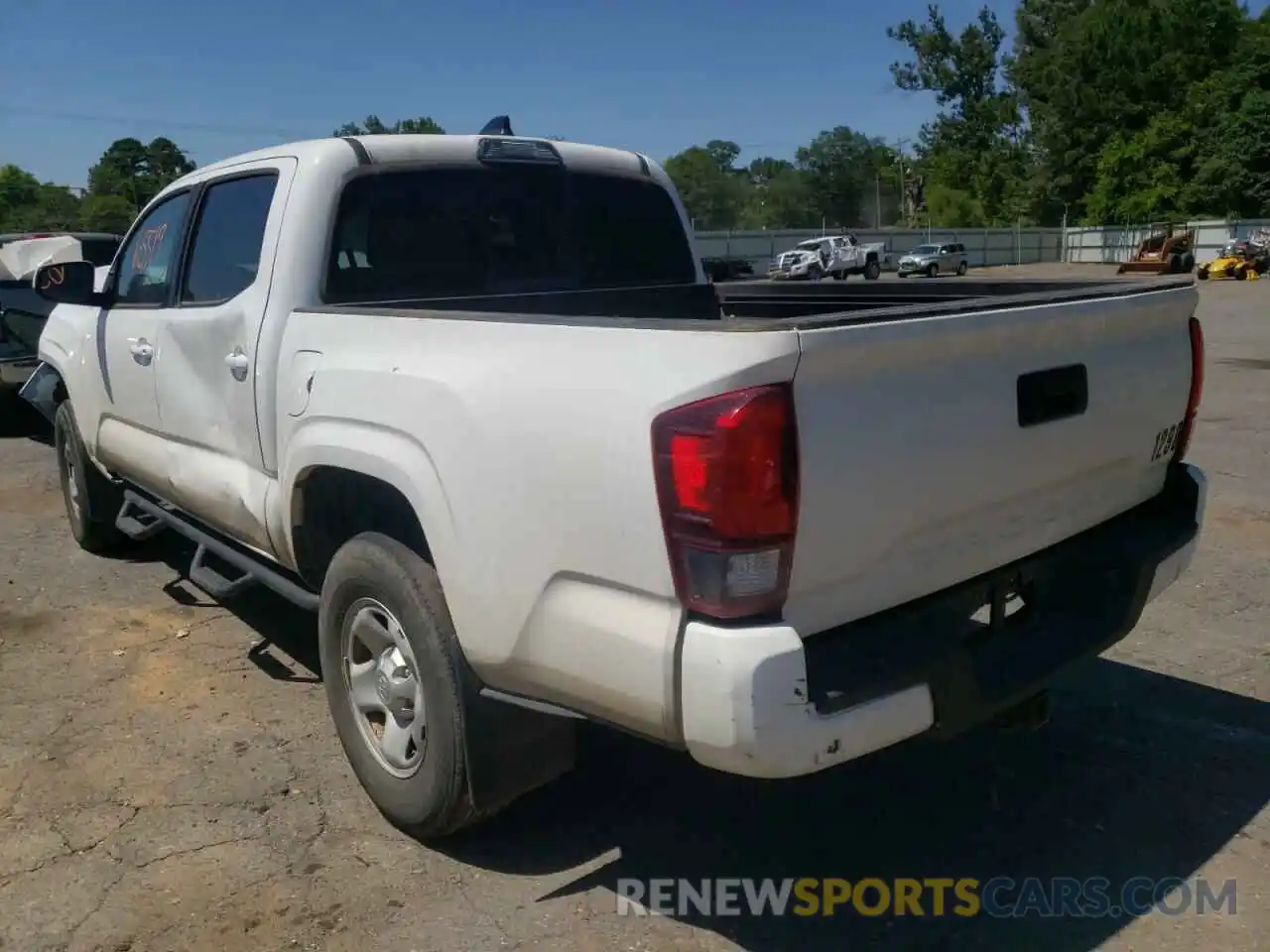 3 Photograph of a damaged car 5TFAX5GN3LX180410 TOYOTA TACOMA 2020