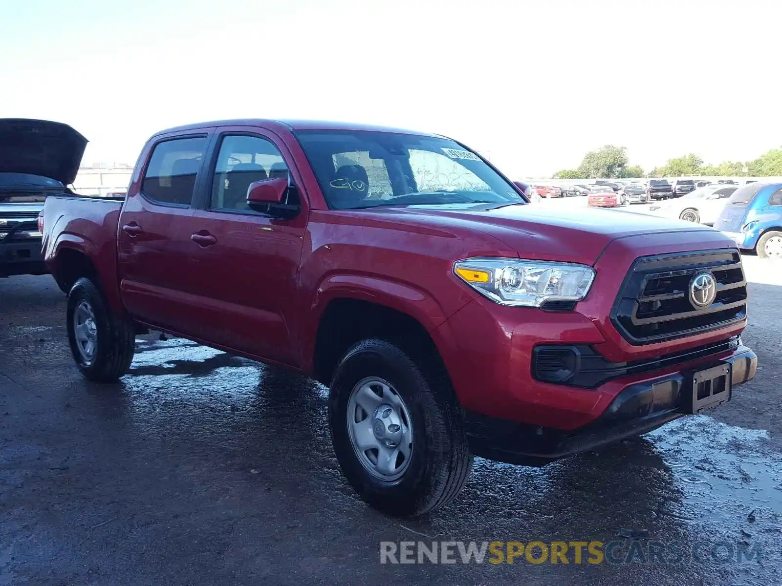 1 Photograph of a damaged car 5TFAX5GN3LX181072 TOYOTA TACOMA 2020