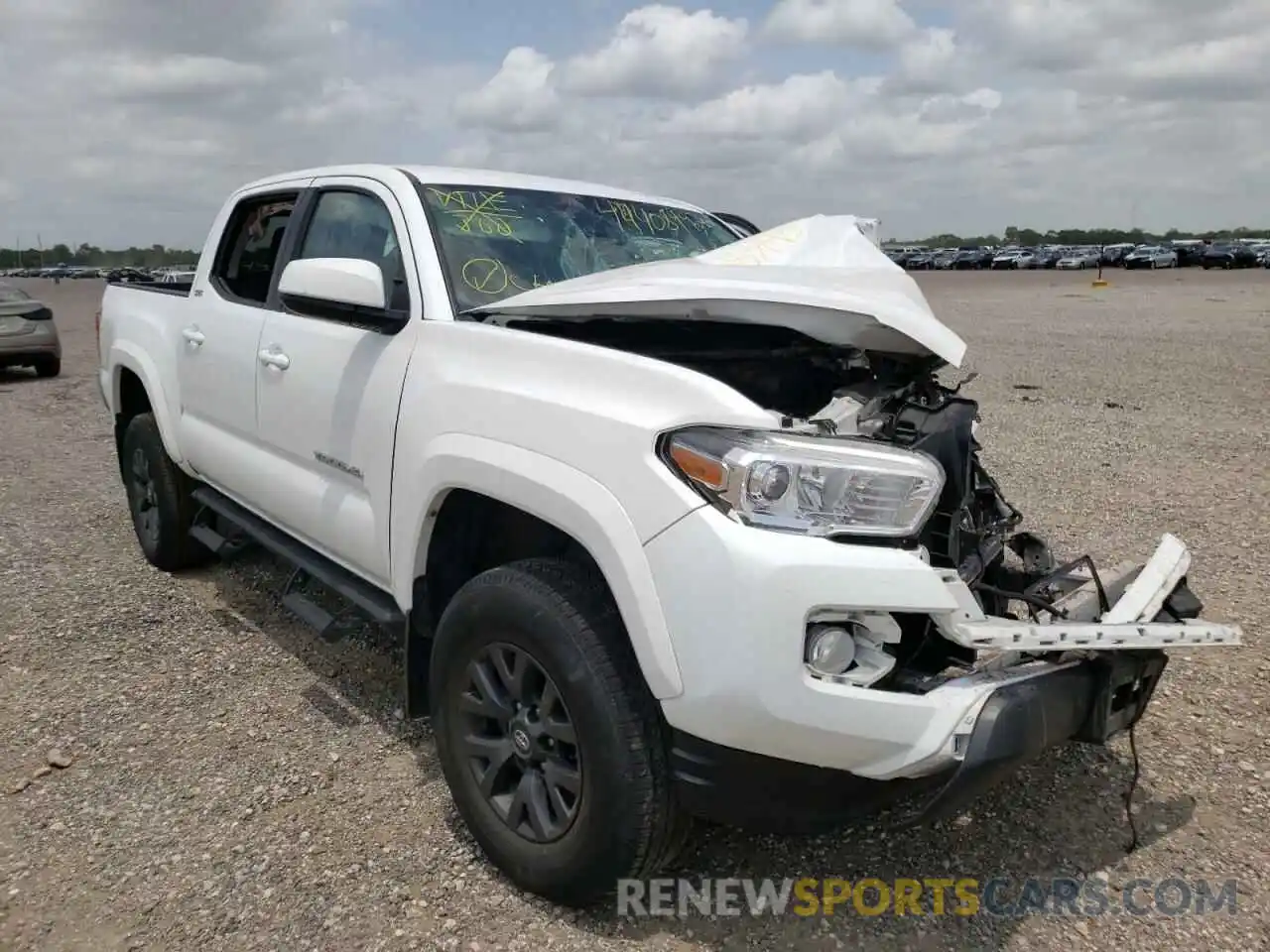 1 Photograph of a damaged car 5TFAX5GN3LX183145 TOYOTA TACOMA 2020