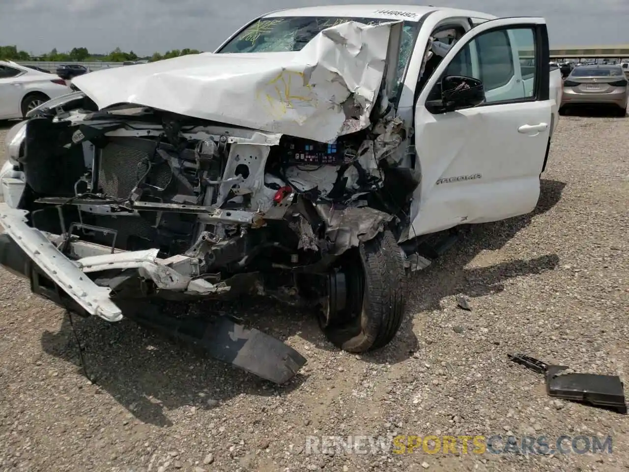 2 Photograph of a damaged car 5TFAX5GN3LX183145 TOYOTA TACOMA 2020