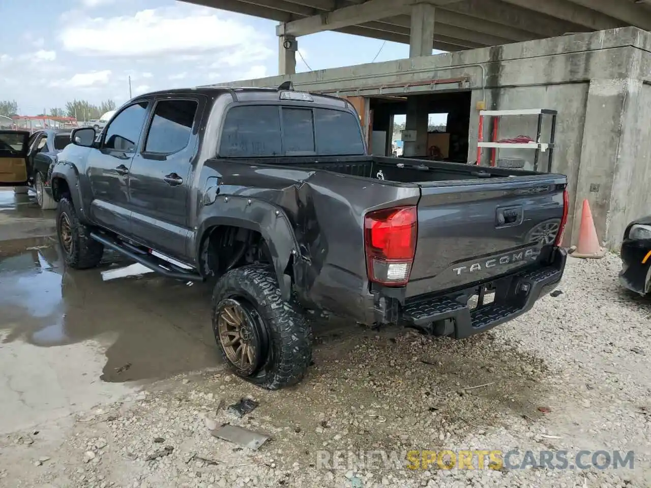 2 Photograph of a damaged car 5TFAX5GN3LX184182 TOYOTA TACOMA 2020