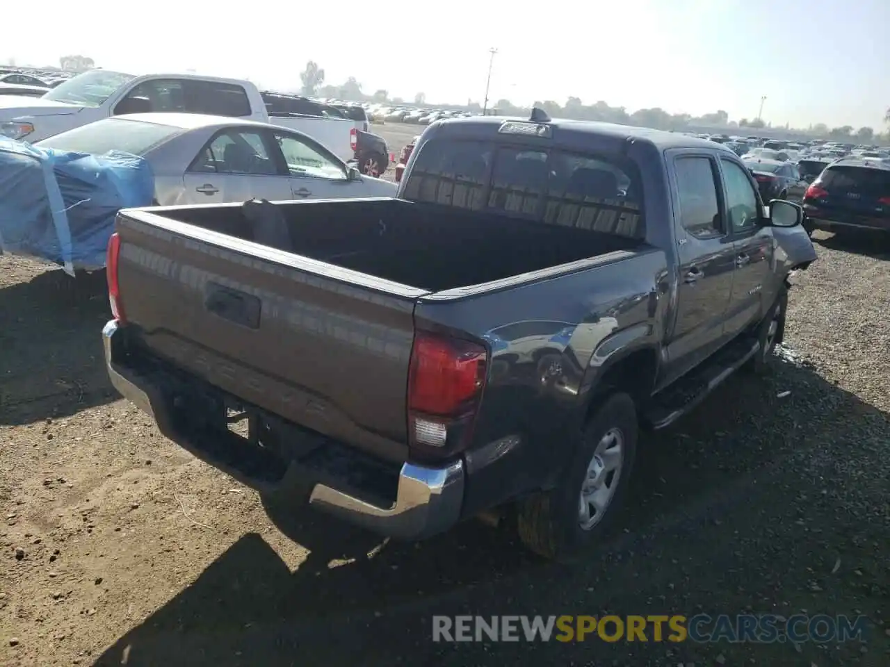 4 Photograph of a damaged car 5TFAX5GN3LX184635 TOYOTA TACOMA 2020