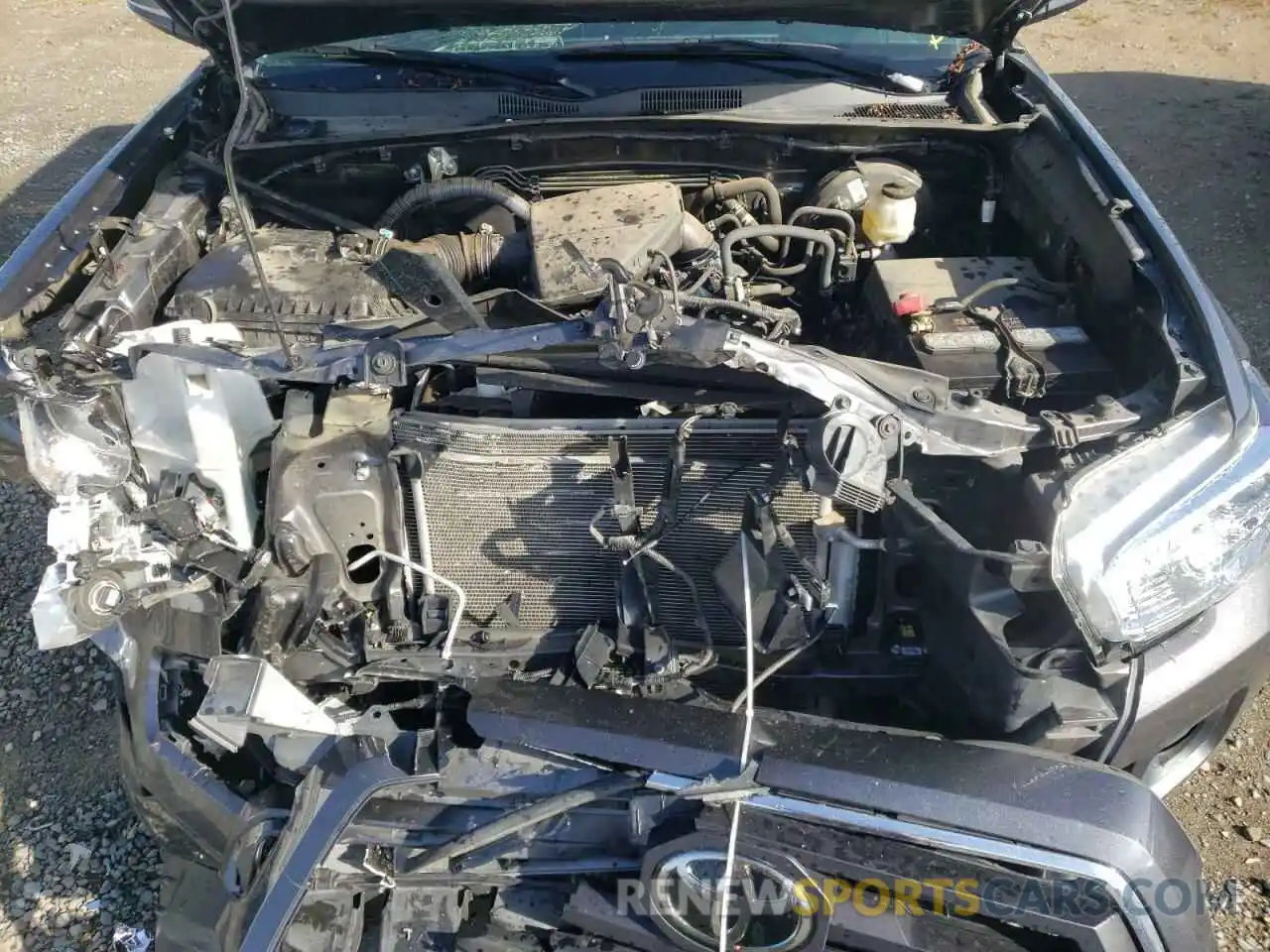 7 Photograph of a damaged car 5TFAX5GN3LX184635 TOYOTA TACOMA 2020