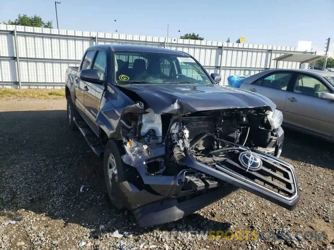 9 Photograph of a damaged car 5TFAX5GN3LX184635 TOYOTA TACOMA 2020