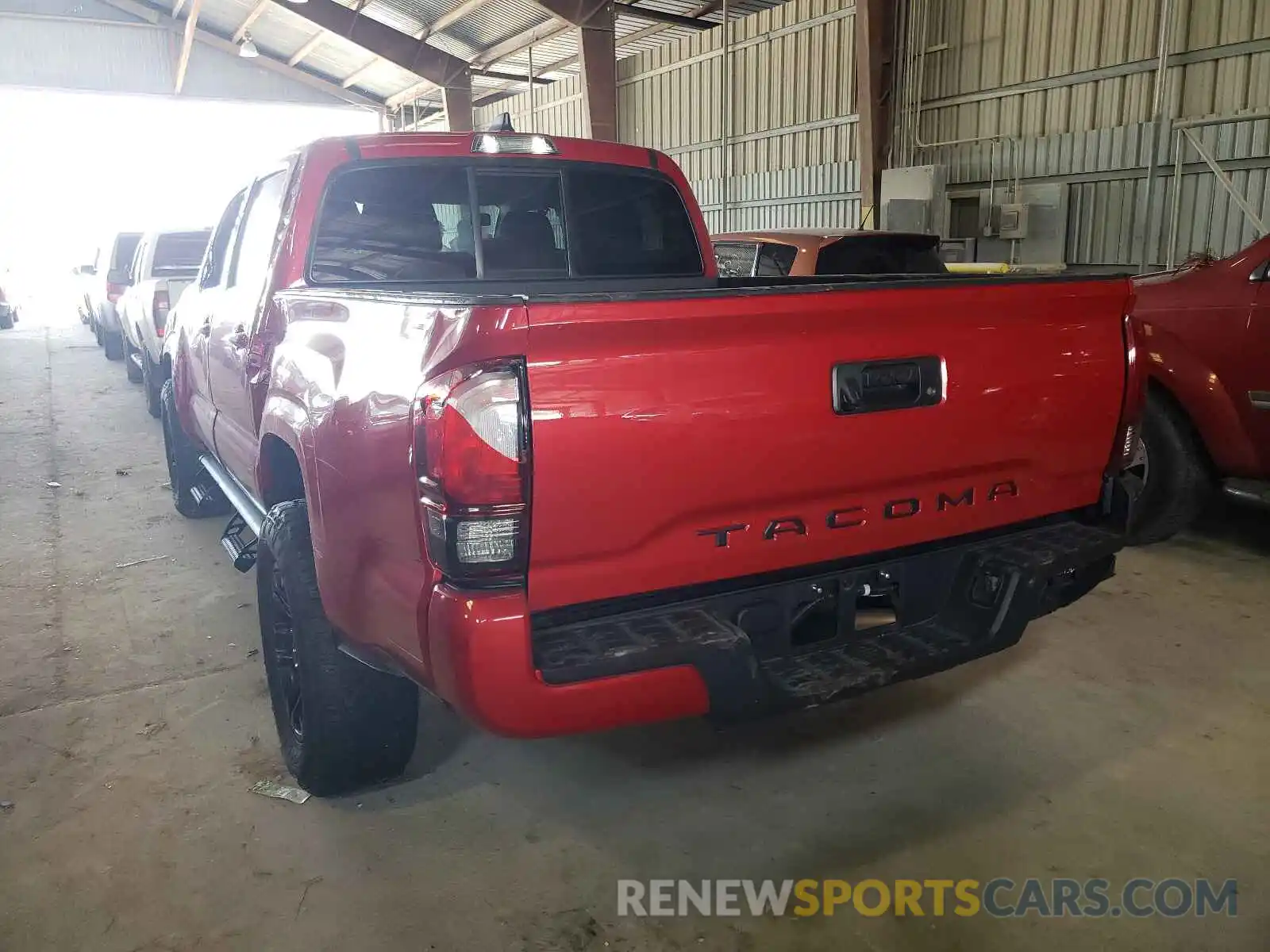 3 Photograph of a damaged car 5TFAX5GN3LX184778 TOYOTA TACOMA 2020