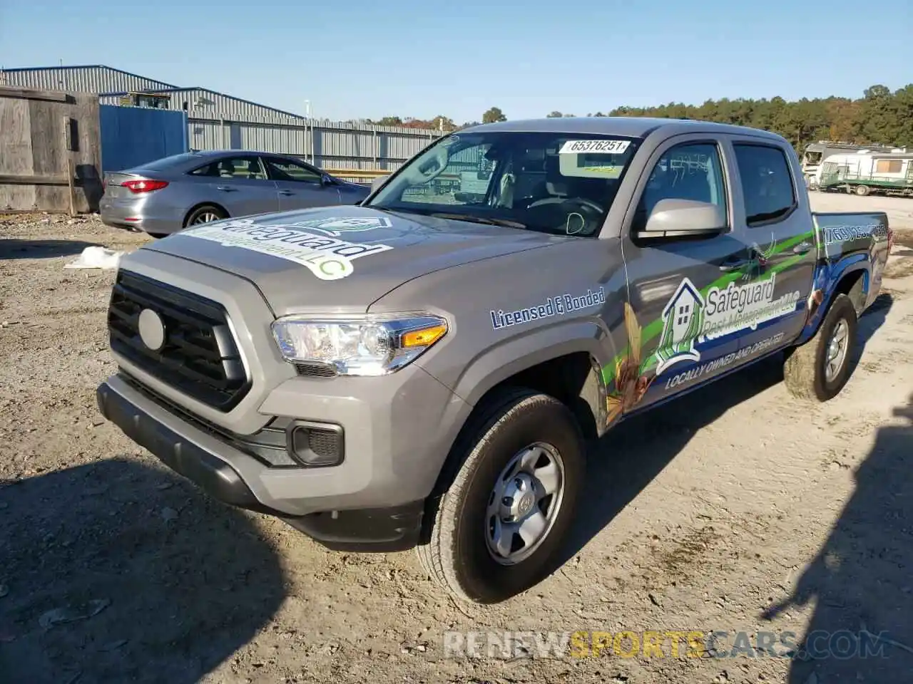 2 Photograph of a damaged car 5TFAX5GN3LX185199 TOYOTA TACOMA 2020