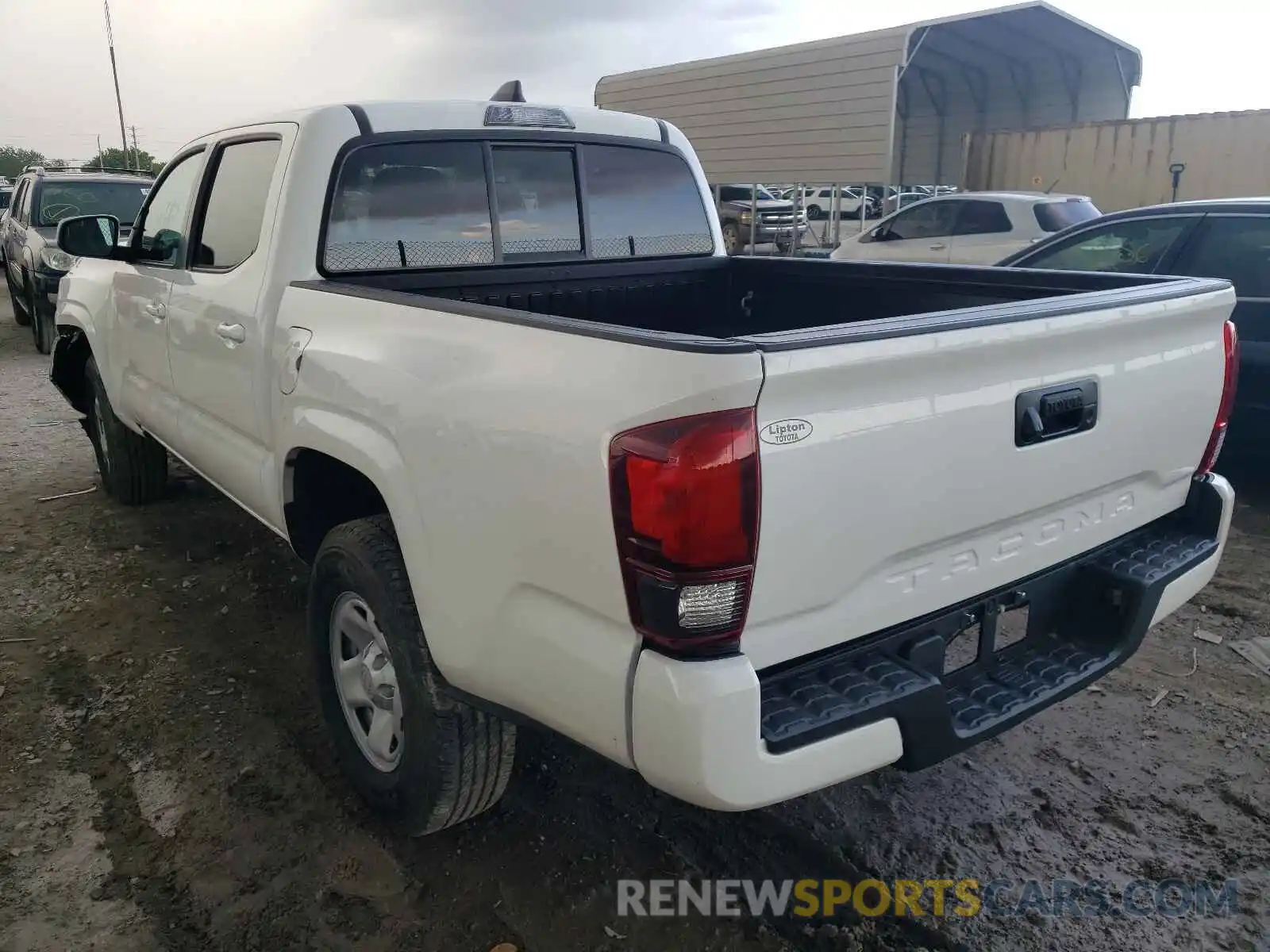 3 Photograph of a damaged car 5TFAX5GN3LX186529 TOYOTA TACOMA 2020