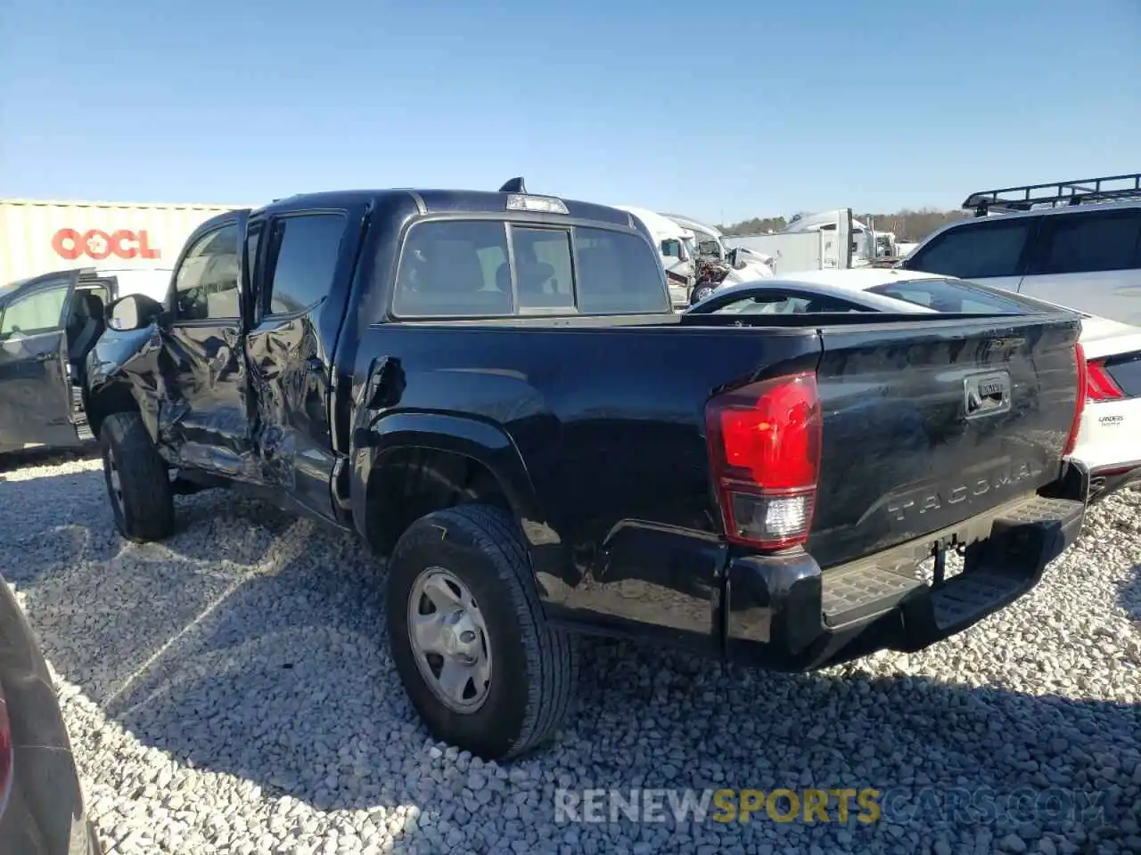 3 Photograph of a damaged car 5TFAX5GN4LX166516 TOYOTA TACOMA 2020